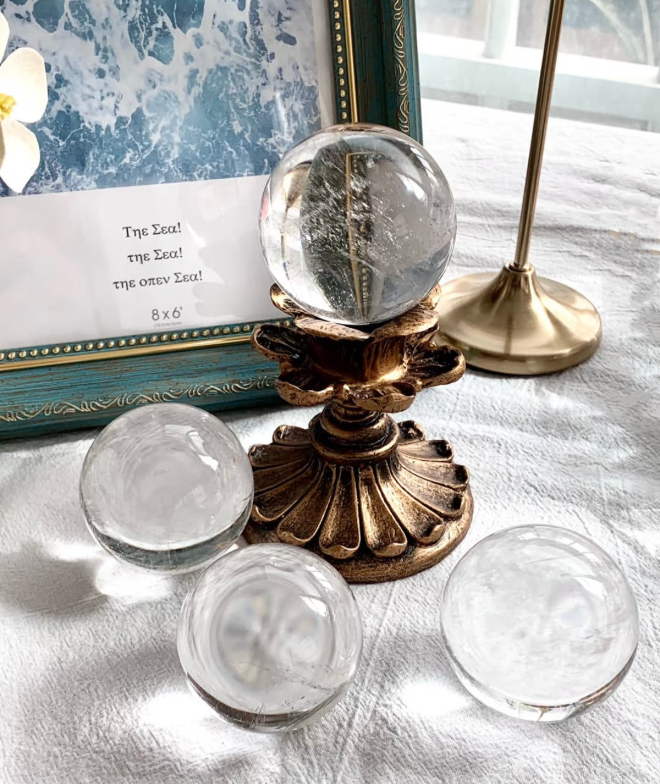 White Crystal ball