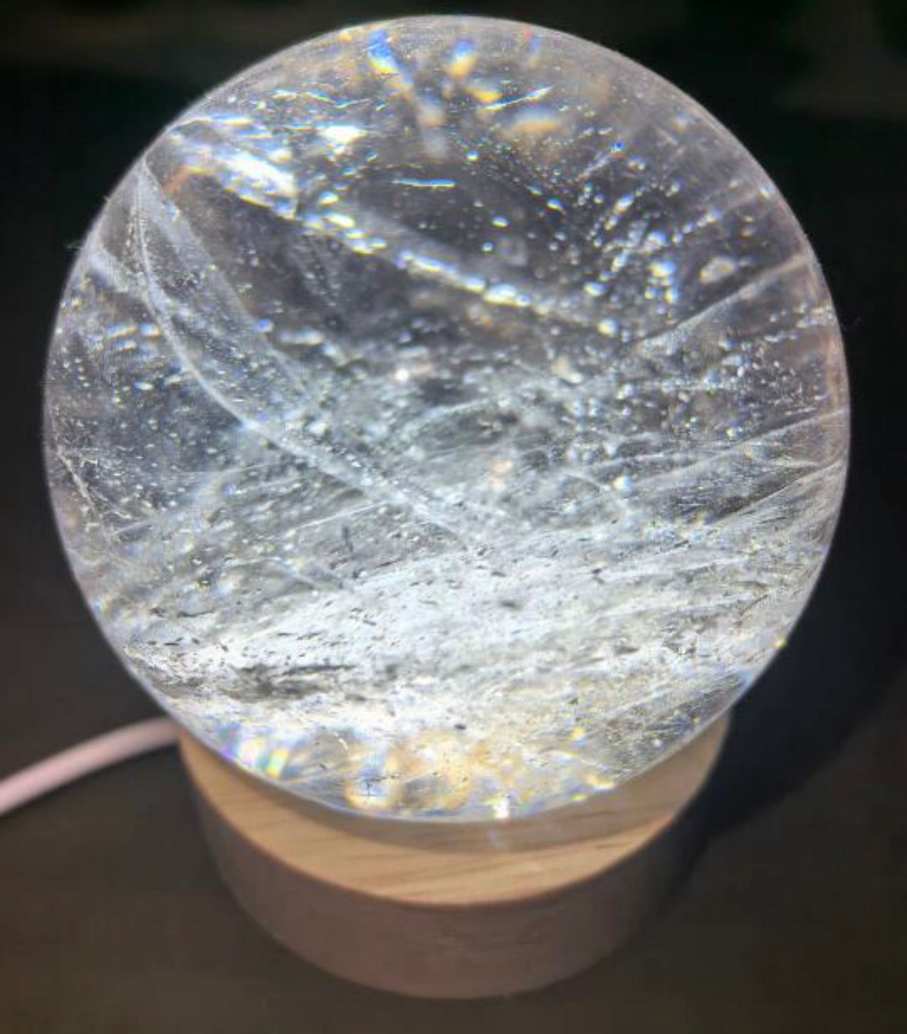 White Crystal ball