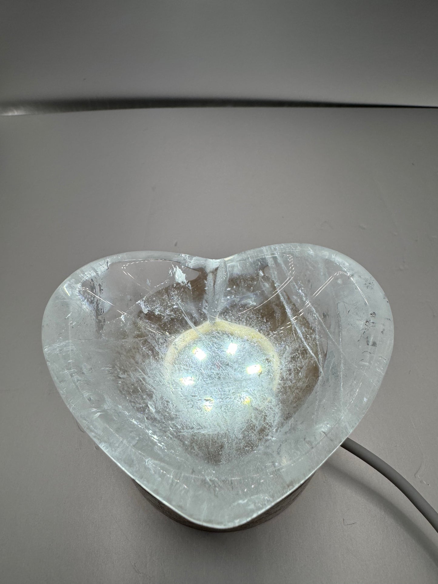 Heart Shape Clear Quartz
