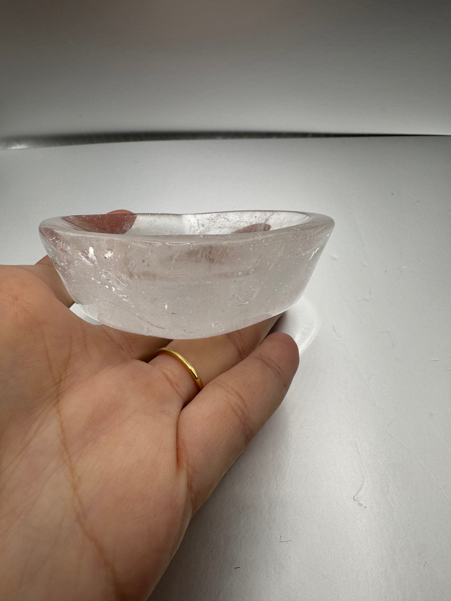 Heart Shape Clear Quartz
