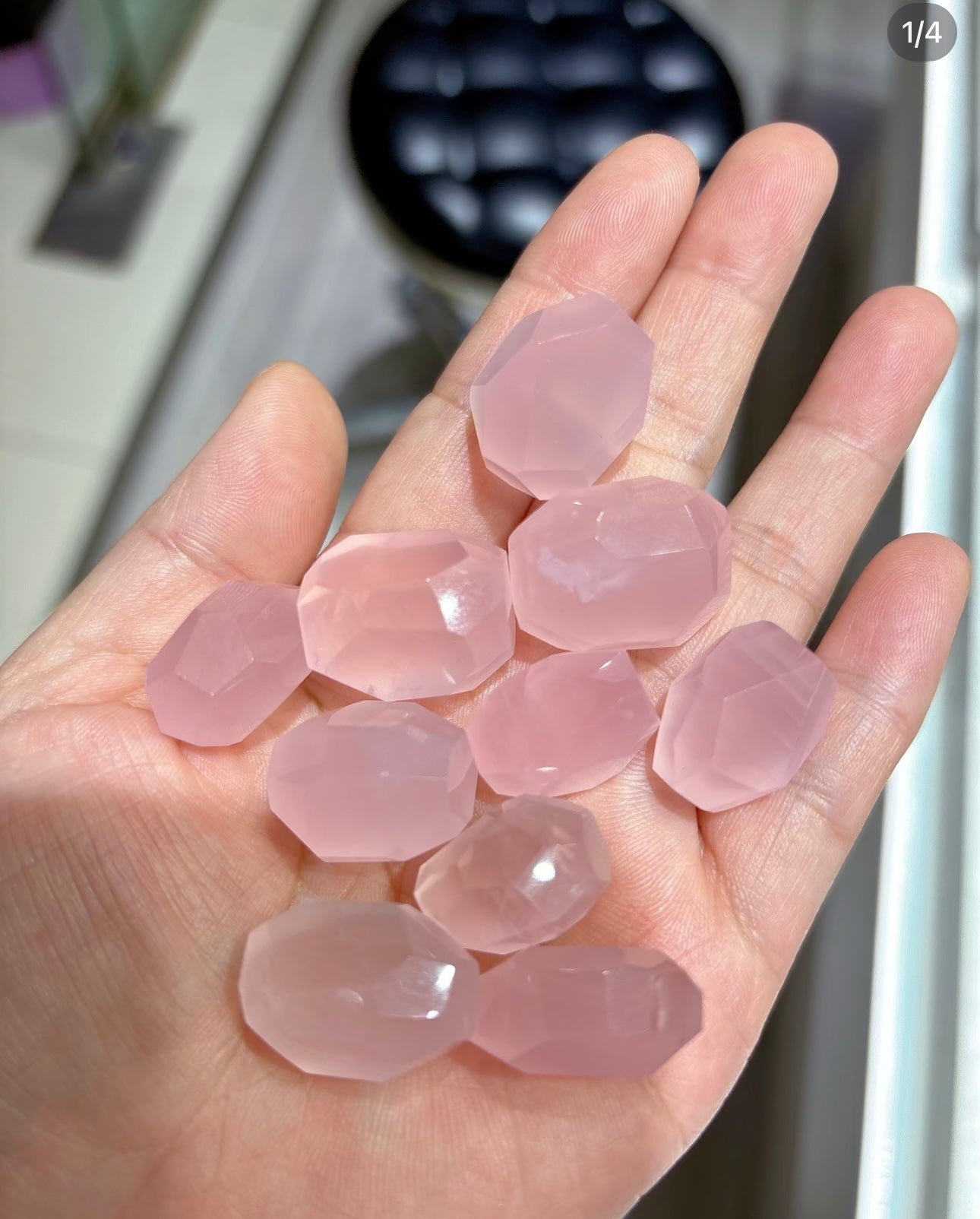Rose Quartz Cluster