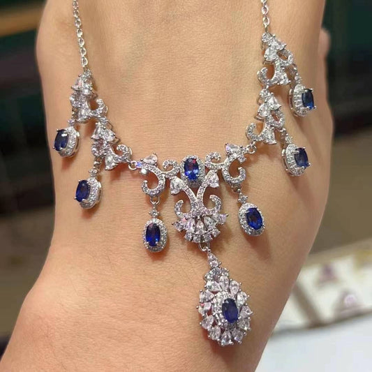 Sapphires Necklace
